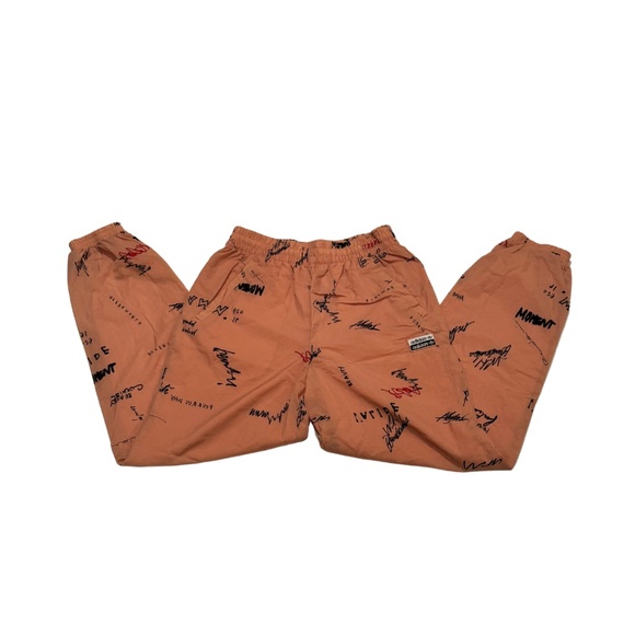 Adidas Originals RYV Track Pants Trace Pink Graffiti Jogger Size 12 - Picture 5 of 10